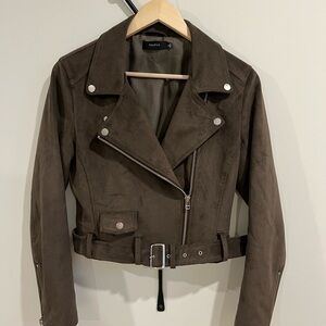 Talula Vegan Suede Y2K Jacket